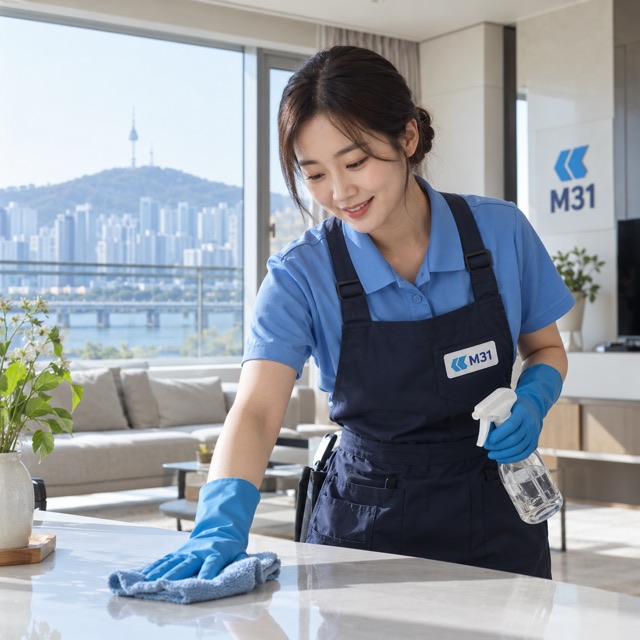 가정부 · 청소